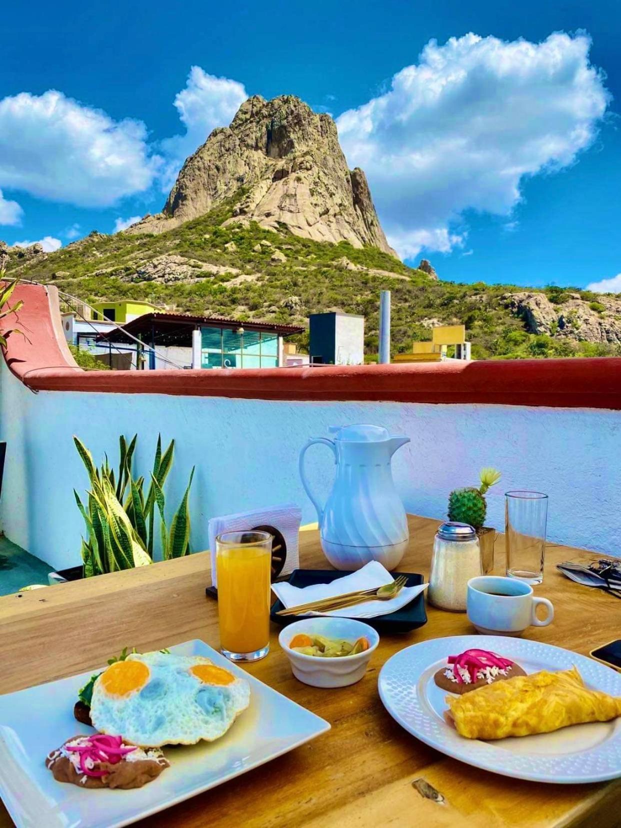 Hotel Hacienda Real برنال المظهر الخارجي الصورة