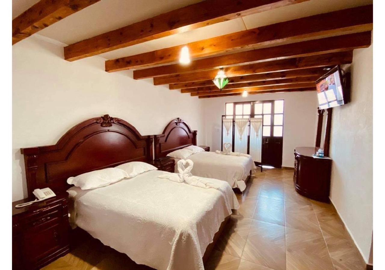 Hotel Hacienda Real برنال المظهر الخارجي الصورة