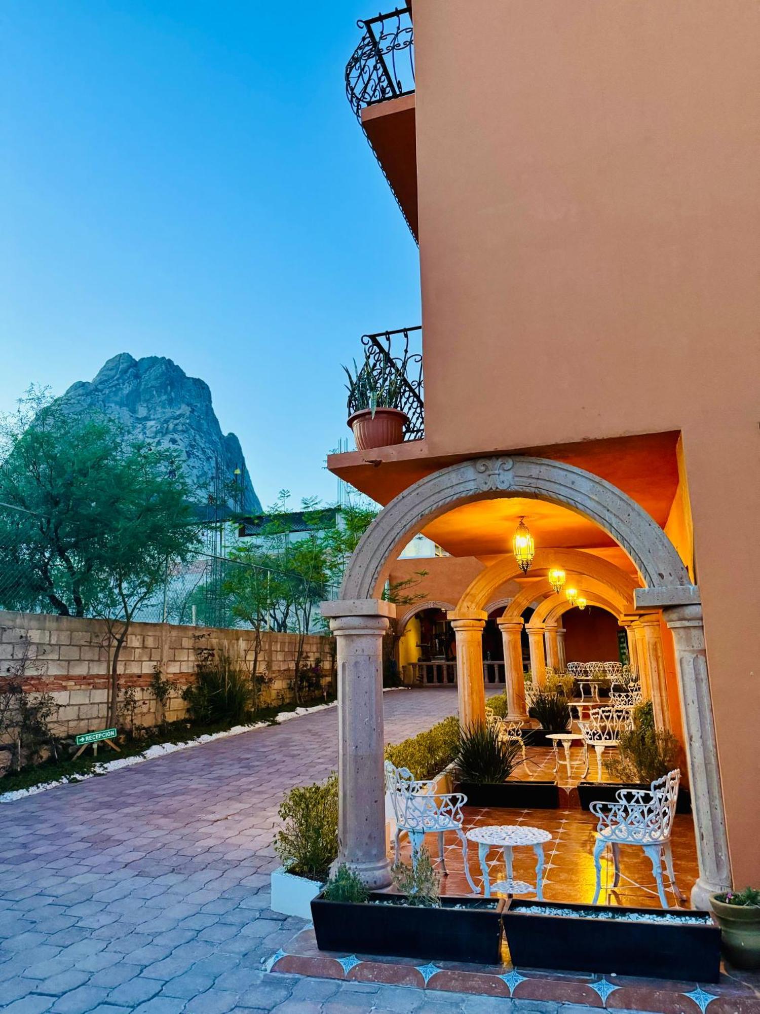 Hotel Hacienda Real برنال المظهر الخارجي الصورة